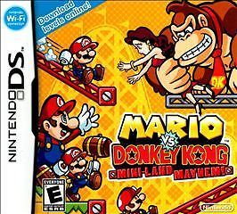 Mario vs Donkey Kong Mini-Land Mayhem (Nintendo DS, 2011) Game Case Manual More