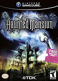 Disney's The Haunted Mansion (GameCube, 2003) Game Case Manual Reg. Card Insert