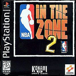 NBA: In the Zone 2 (Sony PlayStation 1, 1996) Game Case Manual Registration Card