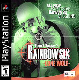 Tom Clancy's Rainbow Six: Lone Wolf (Sony PlayStation 1, 2002) Game Case Manual