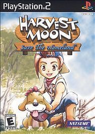 Harvest Moon: Save the Homeland (Sony PlayStation 2, 2001) Game Disc - Tested