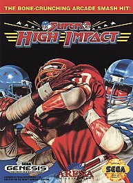 Super High Impact (Sega Genesis, 1992)  Complete in Box CIB TESTED