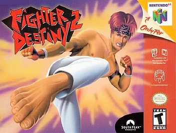 Fighter Destiny 2 (Nintendo 64, 2000) Game Cartridge - Tested and Working
