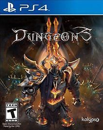 Dungeons II (Sony PlayStation 4, 2016) Game Case Manual CIB