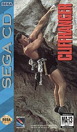 Cliffhanger (Sega CD, 1993) Game Disc and Manual - Tested - Read