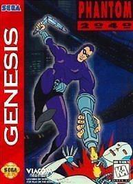 Phantom 2040 (Sega Genesis, 1995) Game, Box, Manual - Tested and Working