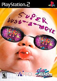 Super Bust-A-Move (PlayStation 2, 2000) Game Case Manual Registration - Tested