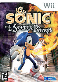 Sonic and the Secret Rings (Nintendo Wii, 2007) Game Disc - Tested and Working