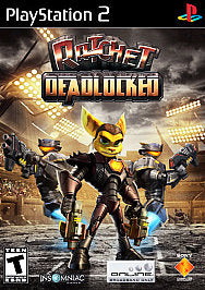 Ratchet: Deadlocked (Sony PlayStation 2, 2005) Game Case Manual - Tested