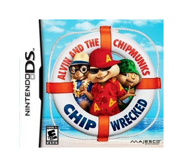 Alvin and the Chipmunks: Chipwrecked (Nintendo DS, 2011) Game Cartridge - Tested