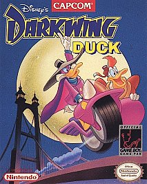Darkwing Duck (Nintendo Gameboy, 1993) Game Box Manual Inserts CIB Complete 