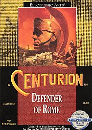 Centurion: Defender of Rome (Sega Genesis, 1991) Game and Case - Tested