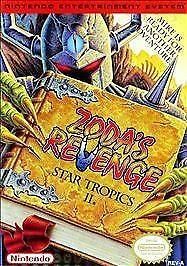 Zoda's Revenge: Star Tropics II (Nintendo Entertainment System, 1994) Game Cart