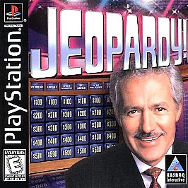 Jeopardy (Sony PlayStation 1, 1998) Game Case Manual - Tested and Working
