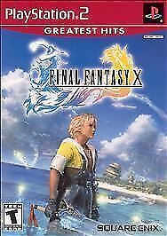 Final Fantasy X 10 Greatest Hits (Playstation 2, 2001) Game Case Manual Insert