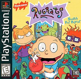Rugrats: Search for Reptar (PlayStation 1, 1998) Game Case Manual Registration