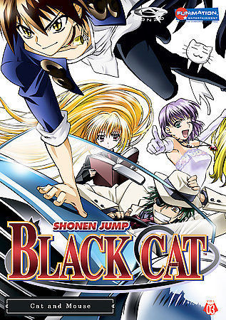 Shonen Jump Black Cat - Vol. 3: Cat and Mouse (DVD, 2007) NEW