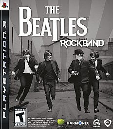 The Beatles: Rock Band (Sony PlayStation 3, 2009) Game, Case, Manual - Tested