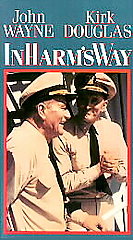 In Harms Way (VHS, 1990) 2 Tape Set - John Wayne - New, Factory Sealed