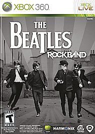 Beatles: Rock Band (Microsoft Xbox 360, 2009) Game Case Manual Insert - Tested