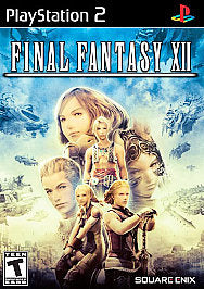 Final Fantasy XII (PlayStation 2, 2006) Game Case Manual Registration - Tested