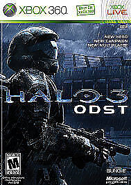 Halo 3: ODST (Microsoft Xbox 360, 2009) Game Discs Case Manual Insert - Tested
