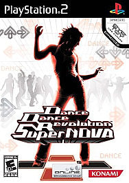 Dance Dance Revolution SuperNova (PlayStation 2, 2006) Game Case Manual - Tested