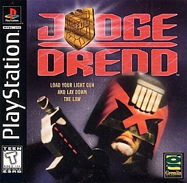 Judge Dredd (Sony PlayStation 1, 1998) Game Disc - Tested and Working