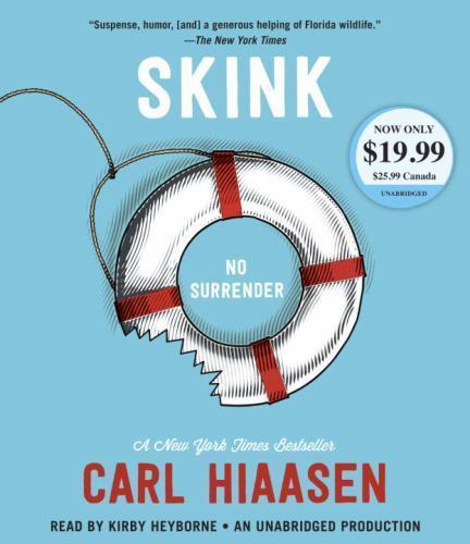Skink--No Surrender by Carl Hiaasen (2016, 7-CD Set) New, Sealed