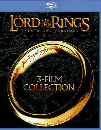 The Lord of the Rings: Theatrical 3-Film Collection (Blu-ray Disc, 2014) New