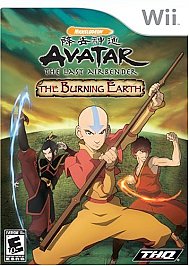Avatar: The Last Airbender - The Burning Earth (Nintendo Wii, 2007) Complete