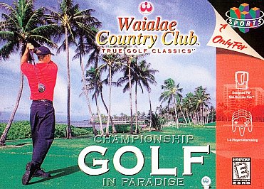 True Golf Classics: Waialae Country Club (Nintendo 64, 1998) Game Cartridge