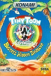 Tiny Toon Adventures: Buster's Hidden Treasure (Sega Genesis, 1993) Game Only