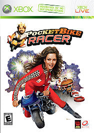 Pocketbike Racer (Microsoft Xbox 360, 2006) Game, Case, Manual - Tested