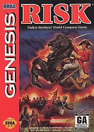 Risk (Sega Genesis, 1994) Game, Case and Manual - Tested and Working