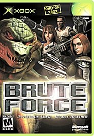 Brute Force (Microsoft Xbox, 2003) Game Case & Manual - Tested and Working