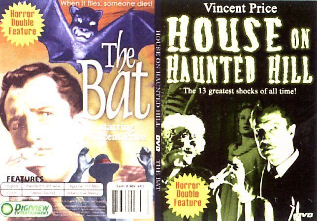 House on Haunted Hill/ The Bat (DVD, 2006)